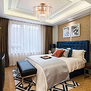 Люстра на штанге Arte Milano Sorrento-1309 371309/6/40/400 GD цвет плафона/подвески Прозрачный, Оранжевый, цвет арматуры Золото-3