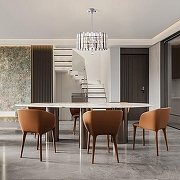 Люстра на штанге Arte Milano Sorrento-1409 371409/5/350/400 CR цвет плафона/подвески Светло-серый, Прозрачный, цвет арматуры Хром-3