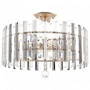 Люстра на штанге Arte Milano Sorrento-1409 371409/6/100/470 GD цвет плафона/подвески Прозрачный, цвет арматуры Золото