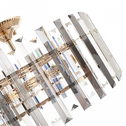 Люстра на штанге Arte Milano Sorrento-1409 371409/6/100/470 GD цвет плафона/подвески Прозрачный, цвет арматуры Золото-2