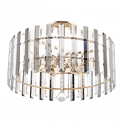 Люстра на штанге Arte Milano Sorrento-1409 371409/6/100/470 GD цвет плафона/подвески Прозрачный, цвет арматуры Золото-3