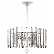 Люстра на штанге Arte Milano Sorrento-1409 371409/6/350/470 CR цвет плафона/подвески Светло-серый, Прозрачный, цвет арматуры Хром