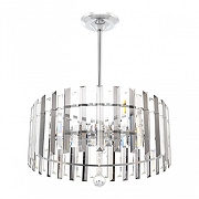 Люстра на штанге Arte Milano Sorrento-1409 371409/6/350/470 CR цвет плафона/подвески Светло-серый, Прозрачный, цвет арматуры Хром-1