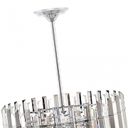 Люстра на штанге Arte Milano Sorrento-1409 371409/6/350/470 CR цвет плафона/подвески Светло-серый, Прозрачный, цвет арматуры Хром-3