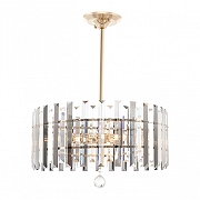 Люстра на штанге Arte Milano Sorrento-1409 371409/6/350/470 GD цвет плафона/подвески Прозрачный, цвет арматуры Золото-1