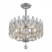 Люстра на штанге Arte Milano Sorrento-2009 372009/5/250/400 CR цвет плафона/подвески Прозрачный, цвет арматуры Хром-2