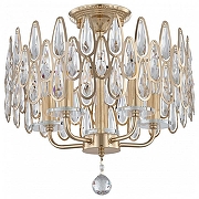 Люстра на штанге Arte Milano Sorrento-2009 372009/5/80/400 GD цвет плафона/подвески Прозрачный, цвет арматуры Золото