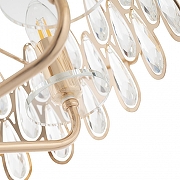 Люстра на штанге Arte Milano Sorrento-2009 372009/6/250/490 GD цвет плафона/подвески Прозрачный, цвет арматуры Золото-6