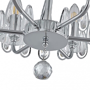 Люстра на штанге Arte Milano Sorrento-2009 372009/6/80/490 CR цвет плафона/подвески Прозрачный, цвет арматуры Хром-7