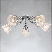 Люстра De City Моника 19 372015005 цвет плафона/подвески Прозрачный, цвет арматуры Хром-1