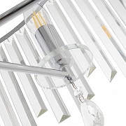 Люстра на штанге Arte Milano Sorrento-2509 372509/5/250/400 CR цвет плафона/подвески Прозрачный, цвет арматуры Хром-3