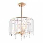 Люстра на штанге Arte Milano Sorrento-2509 372509/5/250/400 GD цвет плафона/подвески Прозрачный, цвет арматуры Золото-1