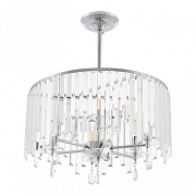 Люстра на штанге Arte Milano Sorrento-2509 372509/6/250/500 CR цвет плафона/подвески Прозрачный, цвет арматуры Хром-1