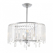 Люстра на штанге Arte Milano Sorrento-2509 372509/6/250/500 CR цвет плафона/подвески Прозрачный, цвет арматуры Хром-2