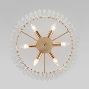 Люстра на штанге Bogate's Flamel 373/6 Smart золото -2