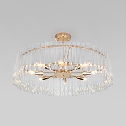 Люстра на штанге Bogate's Flamel 373/8 Smart золото -1