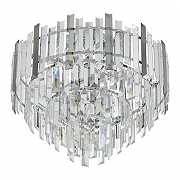 Люстра на штанге Arte Milano Sorrento-4409 374409/7/60/470 CR цвет плафона/подвески Светло-серый, Прозрачный, цвет арматуры Хром-1