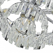 Люстра на штанге Arte Milano Sorrento-4409 374409/7/60/470 CR цвет плафона/подвески Светло-серый, Прозрачный, цвет арматуры Хром-3