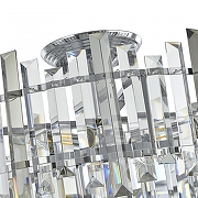 Люстра на штанге Arte Milano Sorrento-4409 374409/7/60/470 CR цвет плафона/подвески Светло-серый, Прозрачный, цвет арматуры Хром-7