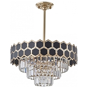 Люстра на штанге Arte Milano Sorrento-5009 375009/4+2/300/480 GD цвет золото