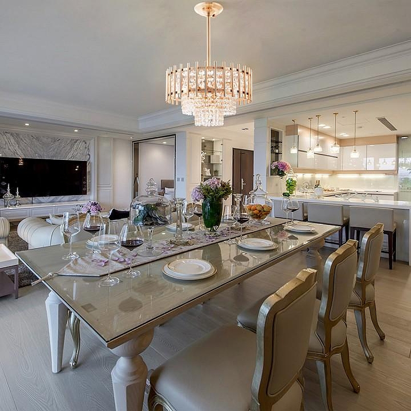 Люстра на штанге Arte Milano Sorrento-6109 376109/6/300/390 GD 