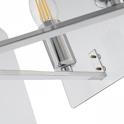 Люстра на штанге Arte Milano Sorrento-7309 377309/6/390 CR цвет плафона/подвески Светло-серый, цвет арматуры Хром-4