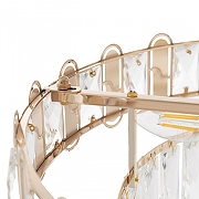 Люстра на штанге Arte Milano Sorrento-8109 378109/7/470 GD цвет плафона/подвески Прозрачный, цвет арматуры Золото-2