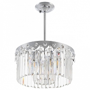 Люстра на штанге Arte Milano Sorrento-8909 378909/5/300/390 CR цвет плафона/подвески Прозрачный, цвет арматуры Хром
