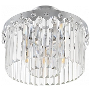 Люстра Arte Milano Sorrento-8909 378909/5/50/390 CR цвет плафона/подвески Прозрачный, цвет арматуры Хром