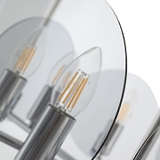 Люстра на штанге Arte Milano Sorrento-9309 379309/10/600 CR цвет плафона/подвески Светло-серый, цвет арматуры Хром-3