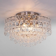 Люстра Bogate's Cappio 380/8 цвет плафона/подвески Прозрачный, цвет арматуры Никель-2