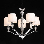Люстра MW-Light Палермо 29 386018305 цвет плафона/подвески Белый, цвет арматуры Прозрачный, Хром-2
