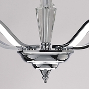 Люстра MW-Light Палермо 29 386018305 цвет плафона/подвески Белый, цвет арматуры Прозрачный, Хром-8