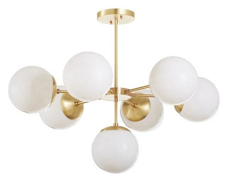 Люстра на штанге Imperiumloft Copper L1ght Chandel1er 40.1492 