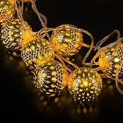 Гирлянда Супернить Eurosvet 400-003 400-003 золото/теплый белый с эффектом мерцания длина 2800 мм-3