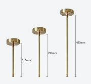 Люстра на штанге Imperiumloft Cherry Bomb Balls Black 40.2723-0 цвет плафона/подвески Белый, цвет арматуры Черный-4