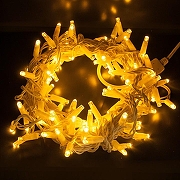 Гирлянда Нить Eurosvet 400-101 400-101 теплый белый с эффектом мерцания длина 10000 мм