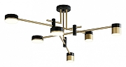 Люстра Favourite Modul 4013-6P цвет плафона/подвески Золото, Черный, цвет арматуры Золото, Черный-1