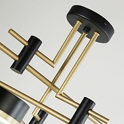 Люстра Favourite Modul 4013-6P цвет плафона/подвески Золото, Черный, цвет арматуры Золото, Черный-5