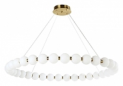 Люстра Favourite Gubbare 4014-10P цвет плафона/подвески Белый, цвет арматуры Золото-1