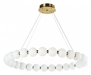 Люстра Favourite Gubbare 4014-8P цвет плафона/подвески Белый, цвет арматуры Золото-1