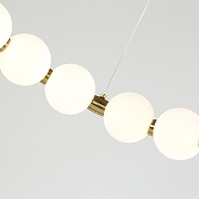 Люстра Favourite Gubbare 4014-8P цвет плафона/подвески Белый, цвет арматуры Золото-6