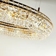 Люстра Favourite Monilibus 4015-12P цвет плафона/подвески Прозрачный, цвет арматуры Золото-5