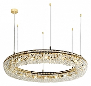 Люстра Favourite Monilibus 4015-15P цвет плафона/подвески Прозрачный, цвет арматуры Золото-2