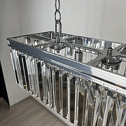 Люстра Imperiumloft ODEON 40,1536 цвет плафона/подвески Прозрачный, цвет арматуры Хром-7