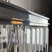 Люстра Imperiumloft ODEON 40,1536 цвет плафона/подвески Прозрачный, цвет арматуры Хром-9