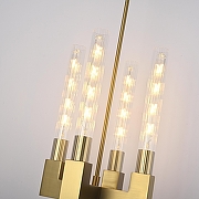 Люстра на штанге Imperiumloft RH CANELLE 40,1566 цвет плафона/подвески Прозрачный, цвет арматуры Латунь-5