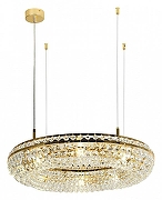 Люстра Favourite Monilibus 4015-8P цвет плафона/подвески Прозрачный, цвет арматуры Золото-2