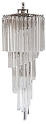 Люстра Imperiumloft Odeon Chandelier Helix Clear 40,193 цвет плафона/подвески Прозрачный, цвет арматуры Хром