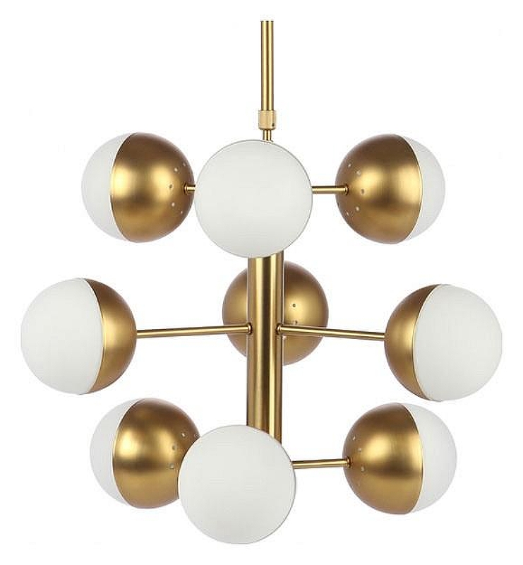 Люстра на штанге Imperiumloft Globe Cedar Moss 40,1668 